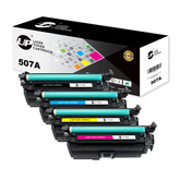 4-Pack UP خرطوشة حبر متوافقة مع 507 A 507X CE402A - HP Laserjet Enterprise M551n M551dn M551xh M570dw M570dn M575c M575dn M575f